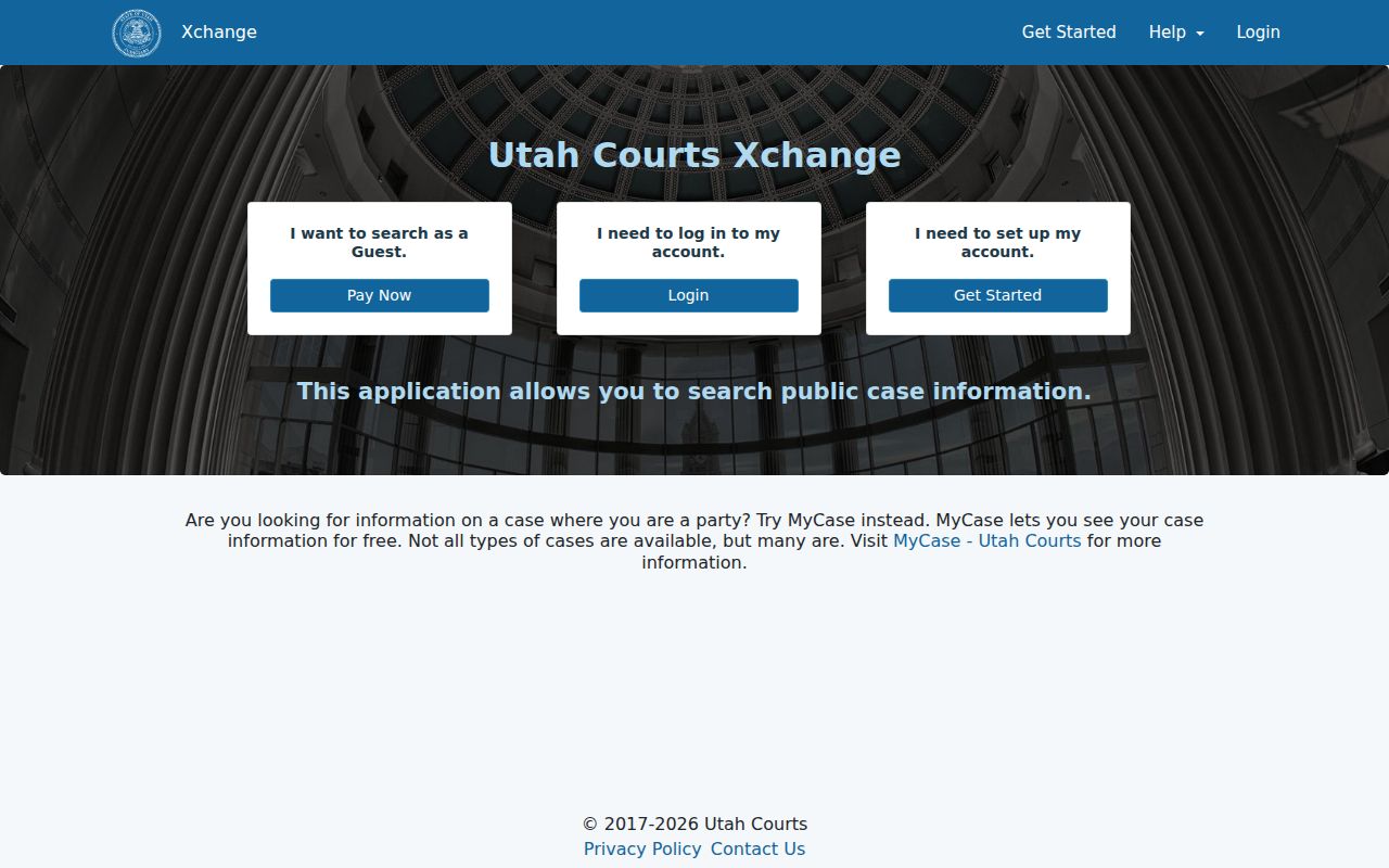 Davis County people search Utah court index