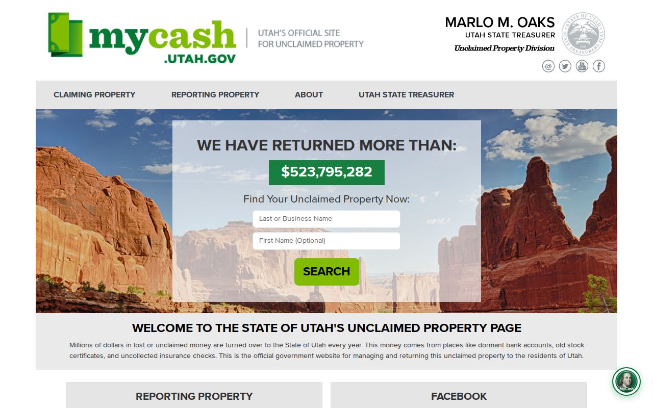 Davis County people search Utah unclaimed property tool